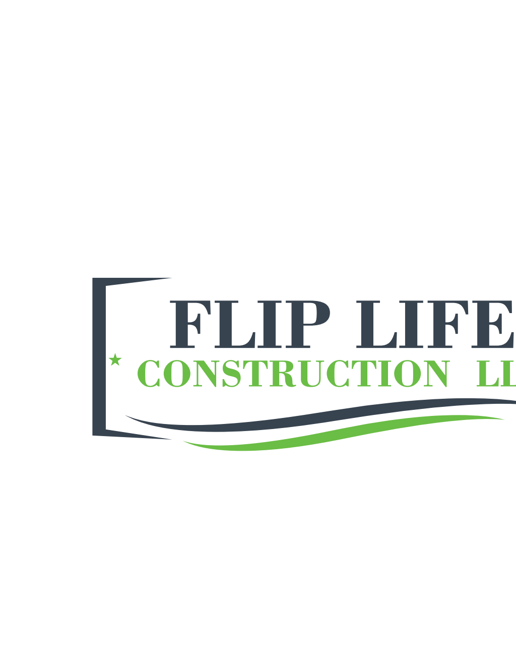 Flip Life Construction LLC logo preview