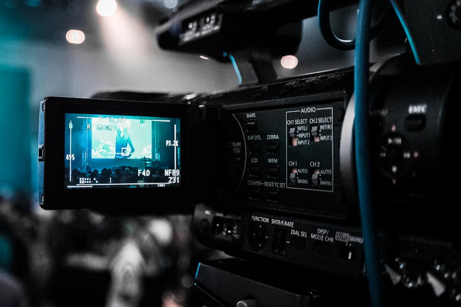 Production company logo design