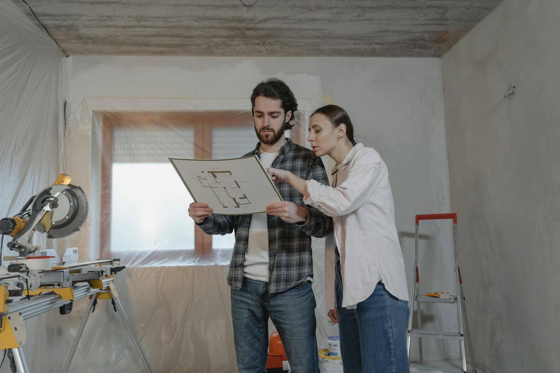 Professional handyman providing reliable home repair service