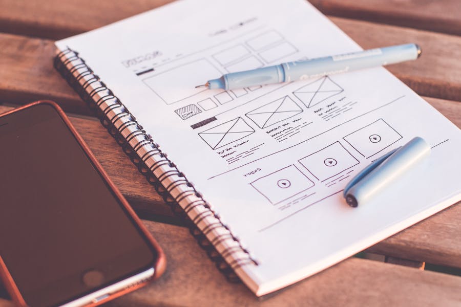 Logo Outlets custom logo design and branding workspace